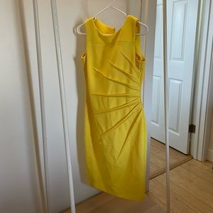 Calvin Klein Sheath Dress Sunburst